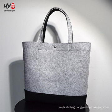 Christmas handle felt tote wool fabric bags